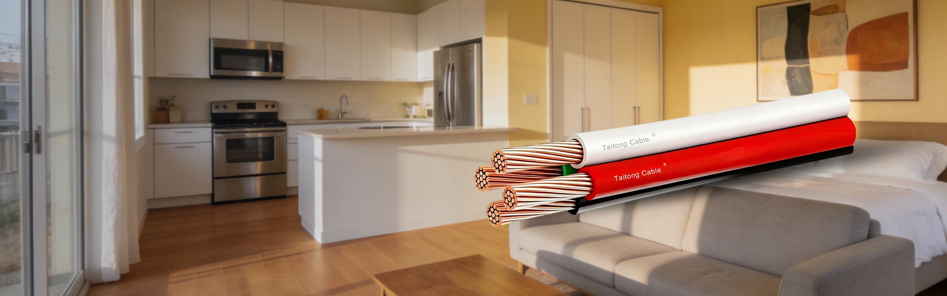 สายไฟติดตั้งโยธา