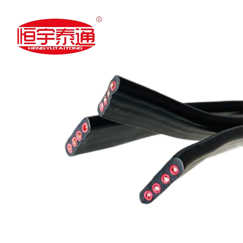 สายแบนแบบยืดหยุ่น NBR PUR PVC TPE TPU