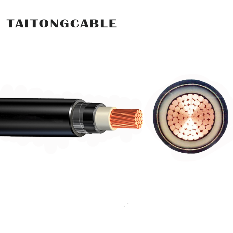 สายไฟหุ้มฉนวน PVC แบบหุ้มฉนวน ATA แกนเดี่ยวแรงดันต่ำ XLPE